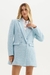MAXI BLAZER FEMININO FLOR DE LIS ENCORPADO na internet