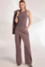 CALCA FEMENINA LINZZI WIDE LEG JEANS COM TRANSPASSE - comprar online