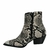 BOTA FEMININA CANO CURTO PITON COURO - mag!
