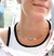 Chocker Medalhinhas com Zircônias Coloridas - comprar online