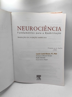 Neurociência - Fundamentos para a Reablitação - Autor: Laurie Lundy-ekman (2004) [usado] - Sebo Paraibuna