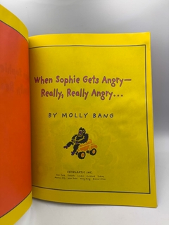 When Sophie Gets Angry - Really, Really Angry... - Autor: Molly Bang (2007) [usado] - Sebo Paraibuna