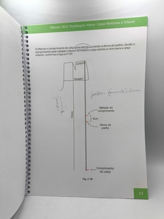 Método Sesi de Modelagem Plana - Calça Feminina - Autor: Sesi (2010) [usado] - comprar online