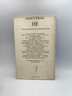 He - a Chave do Entendimento da Psicologia Masculina - Autor: Robert A. Johnson (1987) [usado] - Sebo Paraibuna