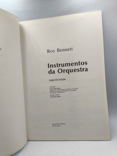 Instrumentos da Orquestra - Cadernos de Música da Universidade de Cambridge - Autor: Roy Bennett (1985) [usado] - Sebo Paraibuna