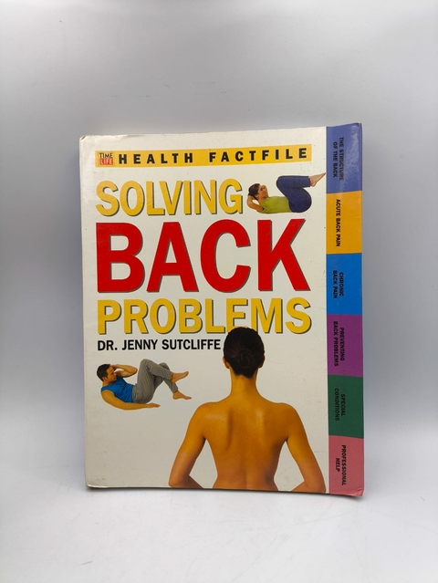 Solving Back Problems - Autor: Dr. Jenny Sutcliffe (1999) [usado]