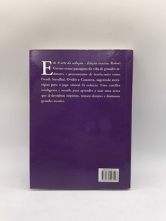 A Arte da Sedução - Autor: Robert Greene (2012) [usado] - Sebo Paraibuna