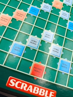 Jogo De Mesa Scrabble Original - 2 em 1 Colaborativo - Palavras Cruzadas - Mattel