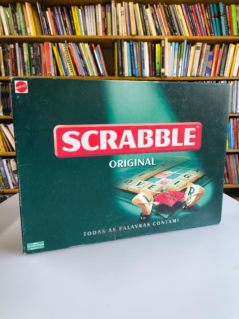 Jogo De Mesa Scrabble Original - 2 em 1 Colaborativo - Palavras Cruzadas - Mattel
