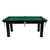 Mesa Sinuca Bilhar MDF 1,85x1,07 com kit Procopio - Verde na internet