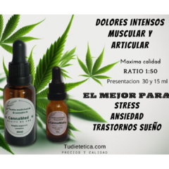 Aceite CBD, Cannamed x 15 ml El MAS PODEROSO Ratio 1:50