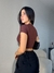 CROPPED MANGUINHA MARROM na internet