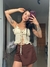 SHORT SAIA ZION MARROM - comprar online