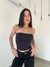 TUBE TOP PRETO - comprar online