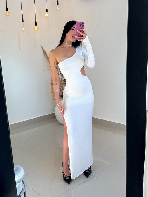 VESTIDO LONGO JUPTER OFF WHITE