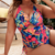 Maiô Sexy Com Bojo Floral Plus Size