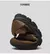 Sapatos de caminhada de couro casuais para homens