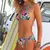 Imagem do 2025 nova mulher conjunto bikini floral