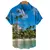 Camisa estampada havaiana de praia - NM Presentes com carinho | Frete Grátis