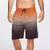Calça de banho de cintura elástica masculina