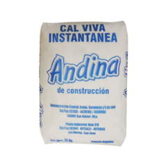 CAL VIVA MOLIDA ANDINA X 25 Kgs