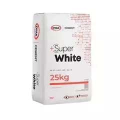 CEMENTO BLANCO OYAC 25KG - comprar online