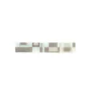 GUARDA VIDRIO BEIGE MOD 694 5.00 X 30 CM