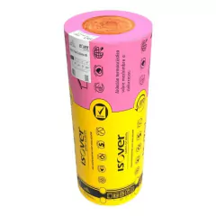 LANA DE VIDRIO ISOVER ROLAC PLATA HR DE 100 MM (13,20m2)