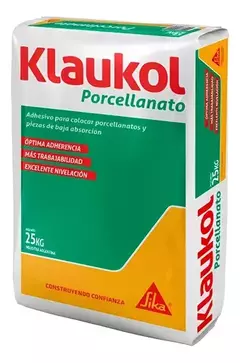 KLAUKOL PORCELLANATO X 25 KG. - comprar online
