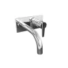 LAVATORIO DE PARED MONOCOMANDO FLAT CROMO - comprar online