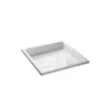 RECEPTACULO ACRILICO 76X76X12 BLANCO - RA76