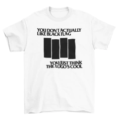 MonstroMerch | Camiseta | Black Flag Logo is Cool - PRÉ VENDA - comprar online
