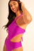 Maiô Maya Rosa Violeta - Duda Lisboa | BeachWear