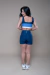 Short Fitness All Classic Azul Blueberry na internet