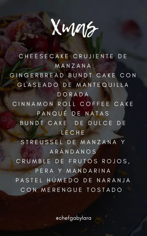 Recetario Xmas