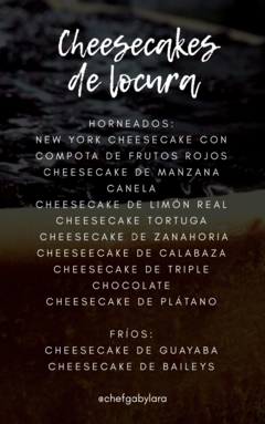 Cheesecakes de locura