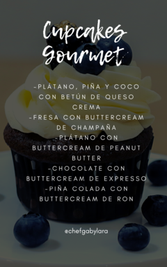 Recetario cupcakes gourmet