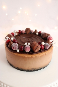 Cheesecakes navideños en internet