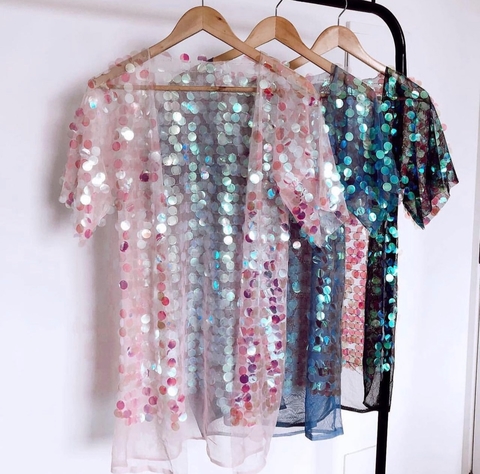 Kimono Paete Holografico - comprar online