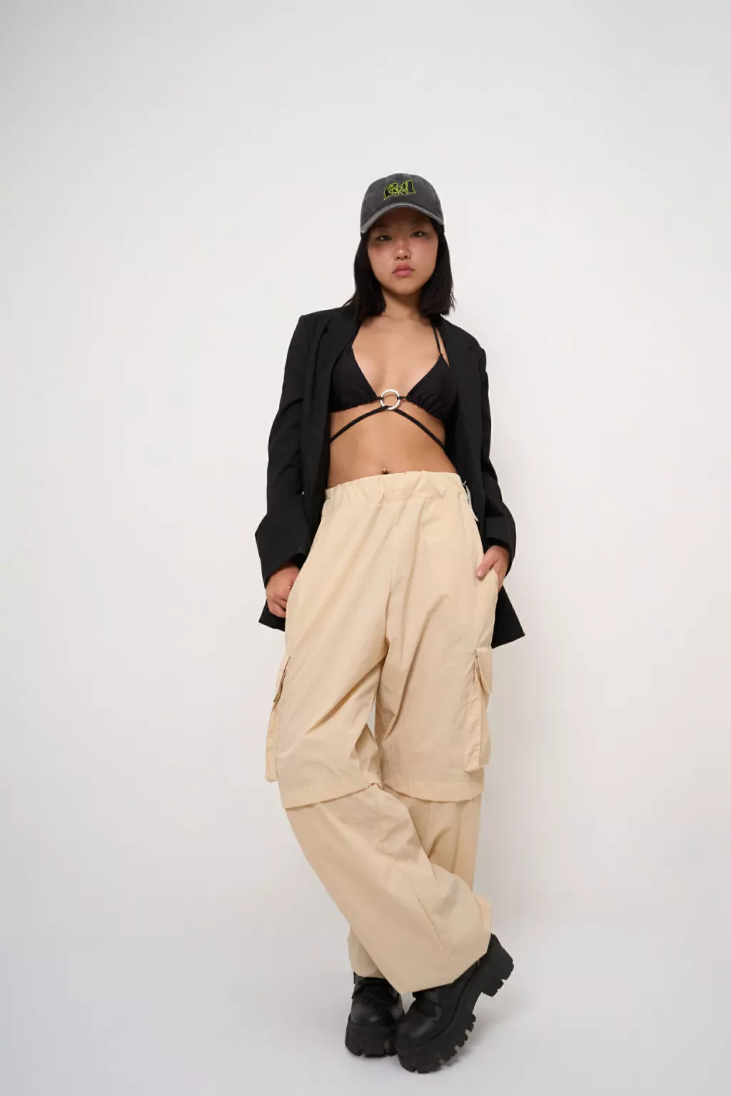 Cargo Parachute Andrómeda Beige thumbnail 3