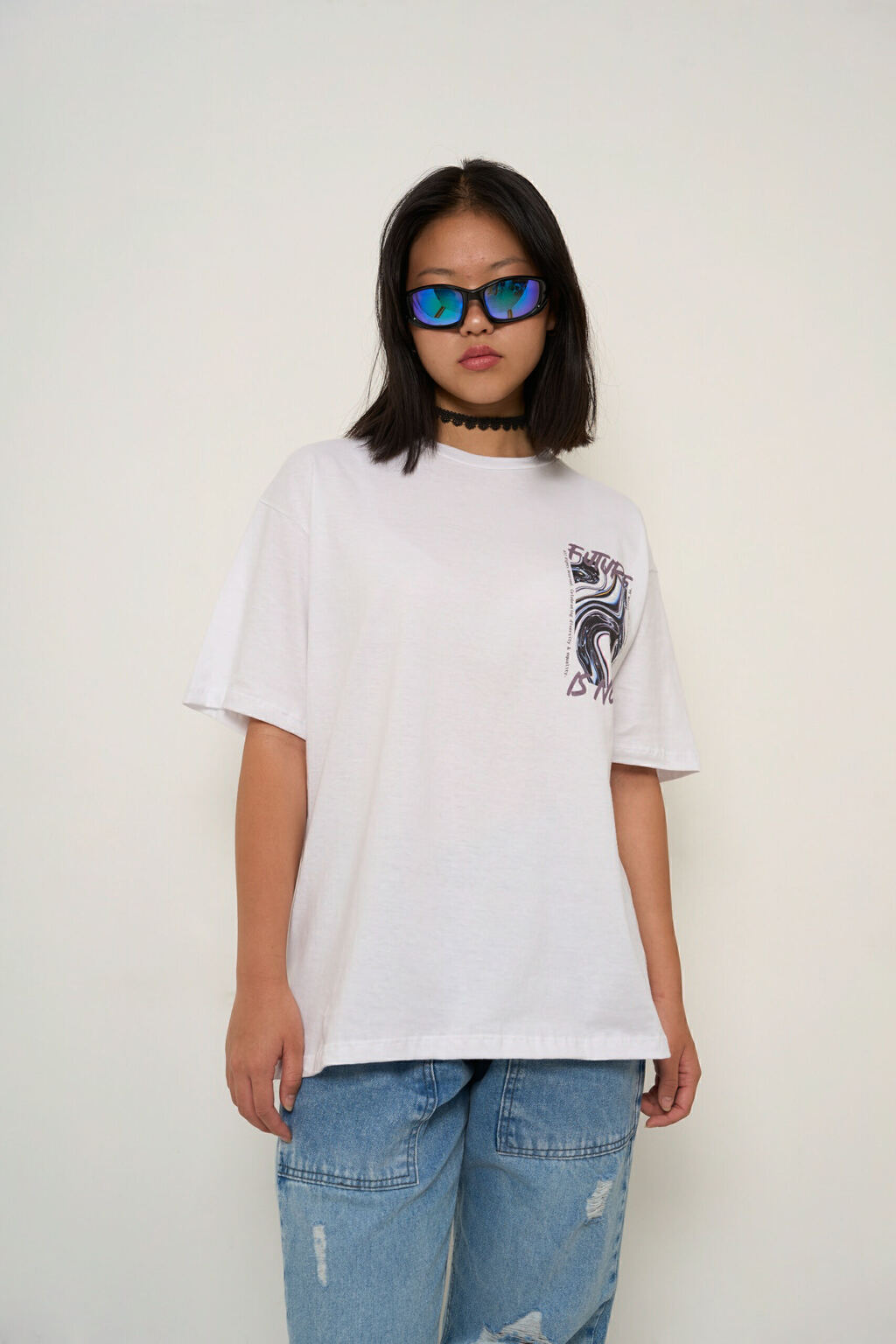 Remera Future Is Now Blanca thumbnail 3