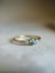 Anel Vintage em Ouro 18k com Água Marinha e Diamantes na internet