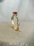 Anel Rose em Ouro 18k com Rubi e Diamantes | Edição Formatura na internet