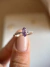 Anel Coralie em Ouro 18k com Ametista Navete Starburst e Diamantes - Carol Juste Joias