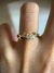 Anel Olive em Ouro 18k com Diamante e Turmalinas Verdes - comprar online