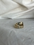 PAR de Alianças Lua e Estrela com Diamante e Safira (4mm e 5mm) em Ouro 18k - Carol Juste Joias