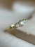 Anel Vintage em Ouro 18k com Diamantes 0,39ct