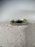 Aliança Contraste 4mm em Ouro 18k com Diamantes