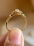 Anel Venus em Ouro 18k com Diamante - loja online