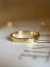 Aliança Martelada - 3mm em Ouro 18k